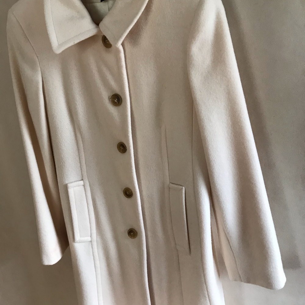 Cream color coat